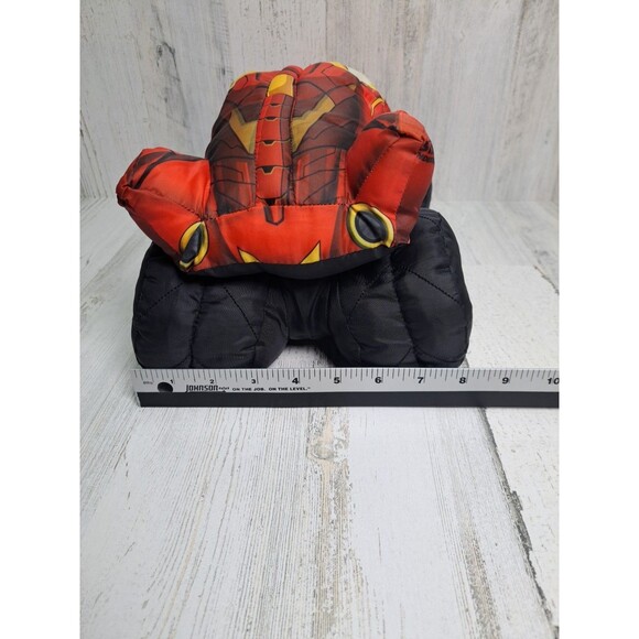 Marvel Iron Man Monster Jam Plush Truck Pillow HTF 2010 Stuffed Puff Toy - Picture 15 of 16